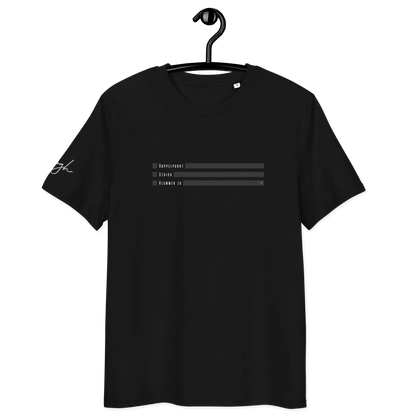 Smiley Text Doppelpunkt Klammer zu - T-Shirt aus Bio Baumwolle
