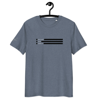 Smiley Text Doppelpunkt Klammer zu - T-Shirt aus Bio Baumwolle