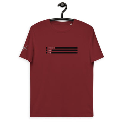 Smiley Shirt aus Bio Baumwolle - Text Smiley Stern Design: Umweltfreundliche Mode - bullogh#
