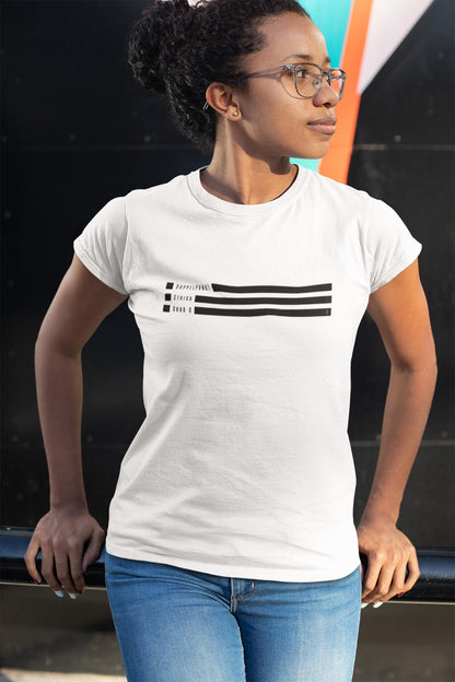 Smiley T-Shirt aus Bio Baumwolle - Emote Text Groß O Design | Eco Fashion - bullogh#