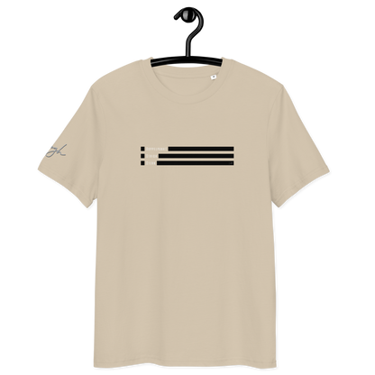 Smiley Text Doppelpunkt Stern - T-Shirt aus Bio Baumwolle