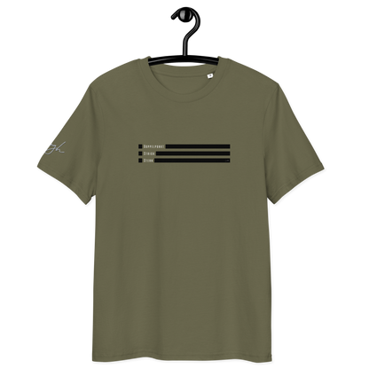 Smiley Text Doppelpunkt Stern - T-Shirt aus Bio Baumwolle