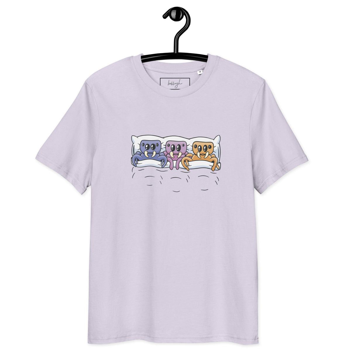 Creepy Cozy – Schlafshirt Spinnen nachhaltig & bequem