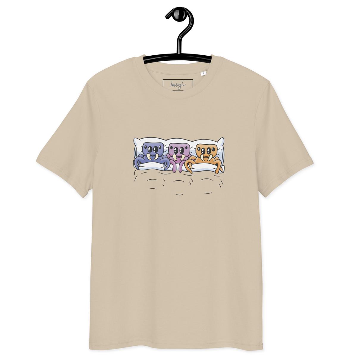 Creepy Cozy – Schlafshirt Spinnen nachhaltig & bequem