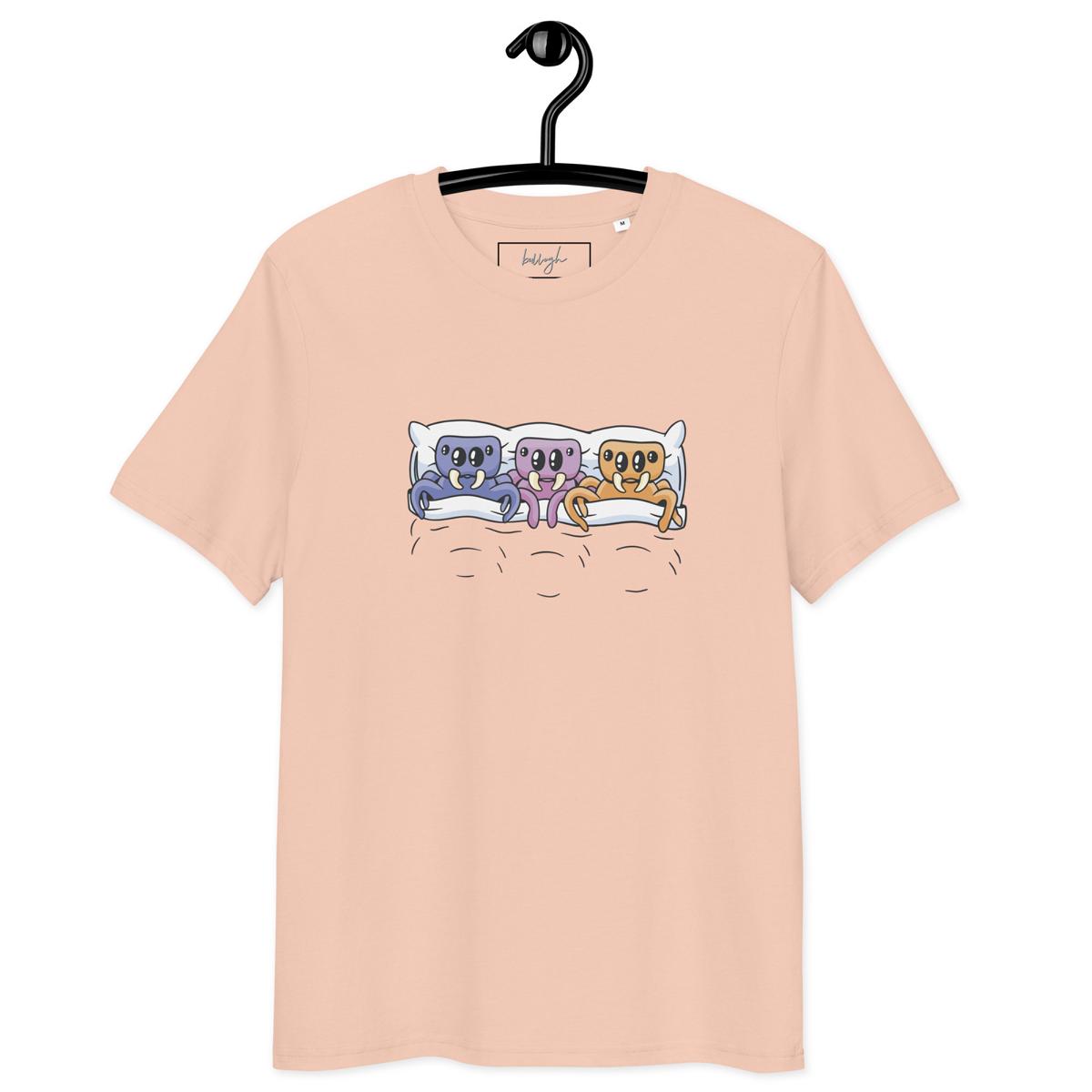 Creepy Cozy – Schlafshirt Spinnen nachhaltig & bequem