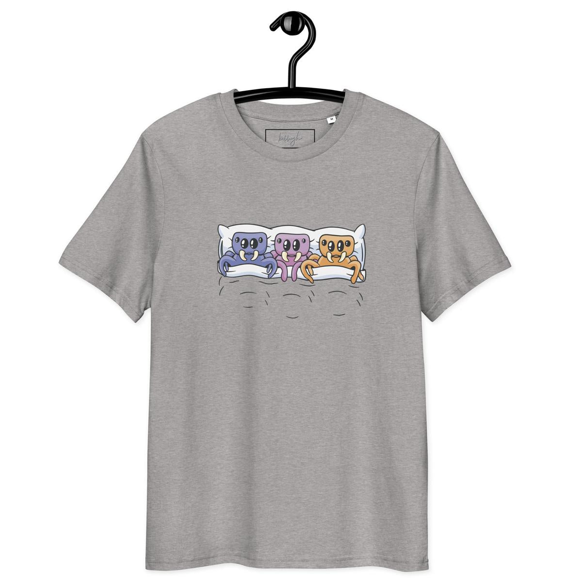Creepy Cozy – Schlafshirt Spinnen nachhaltig & bequem