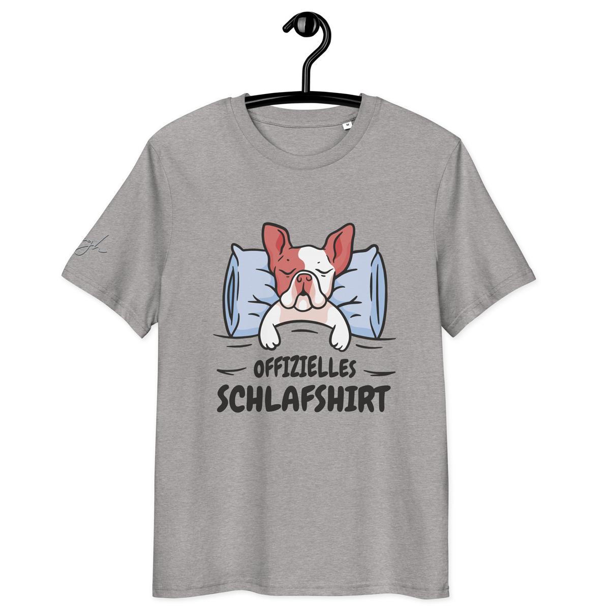 Stylisches Bio Nachthemd mit Süßem Hamster Design – Perfektes Schlafshirt für Nachteulen - bullogh#