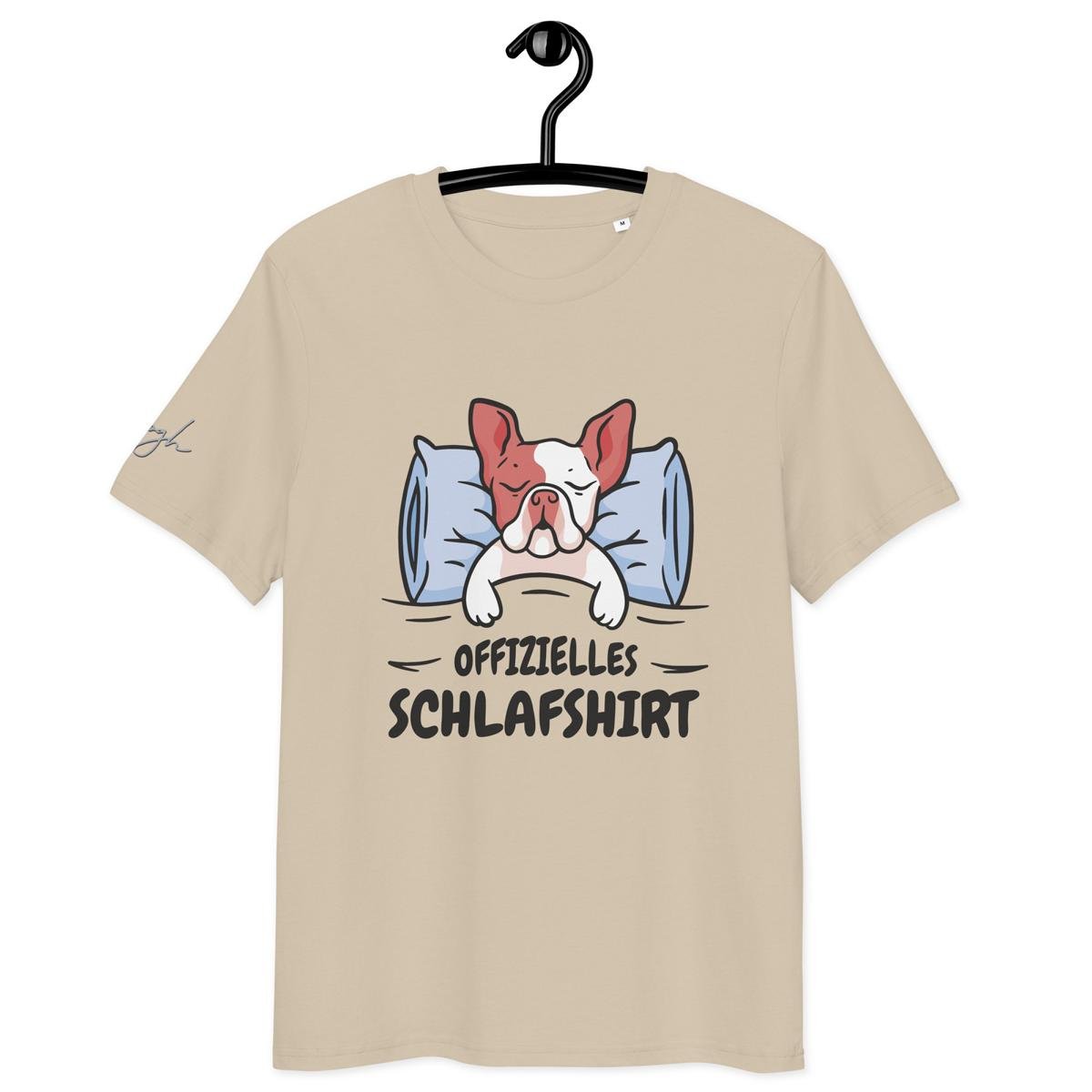 Stylisches Bio Nachthemd mit Süßem Hamster Design – Perfektes Schlafshirt für Nachteulen - bullogh#