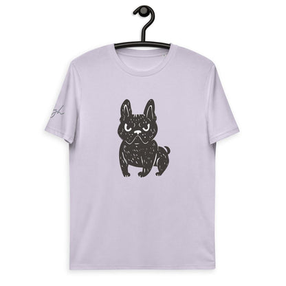 Stylisches Französische Bulldoggen T-Shirt aus Bio - Baumwolle – Perfekt für Hundeliebhaber - bullogh#