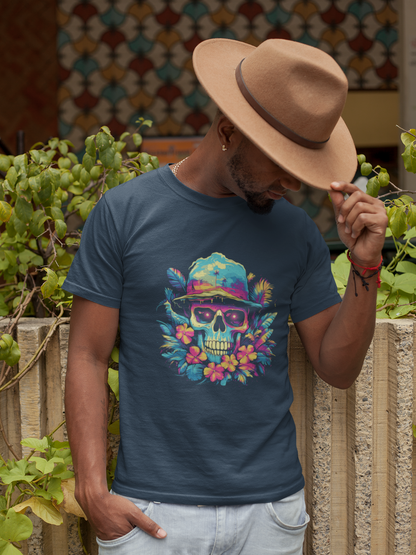🎨 Cropped Face Shirt – Nachhaltige Kunst für dein Outfit