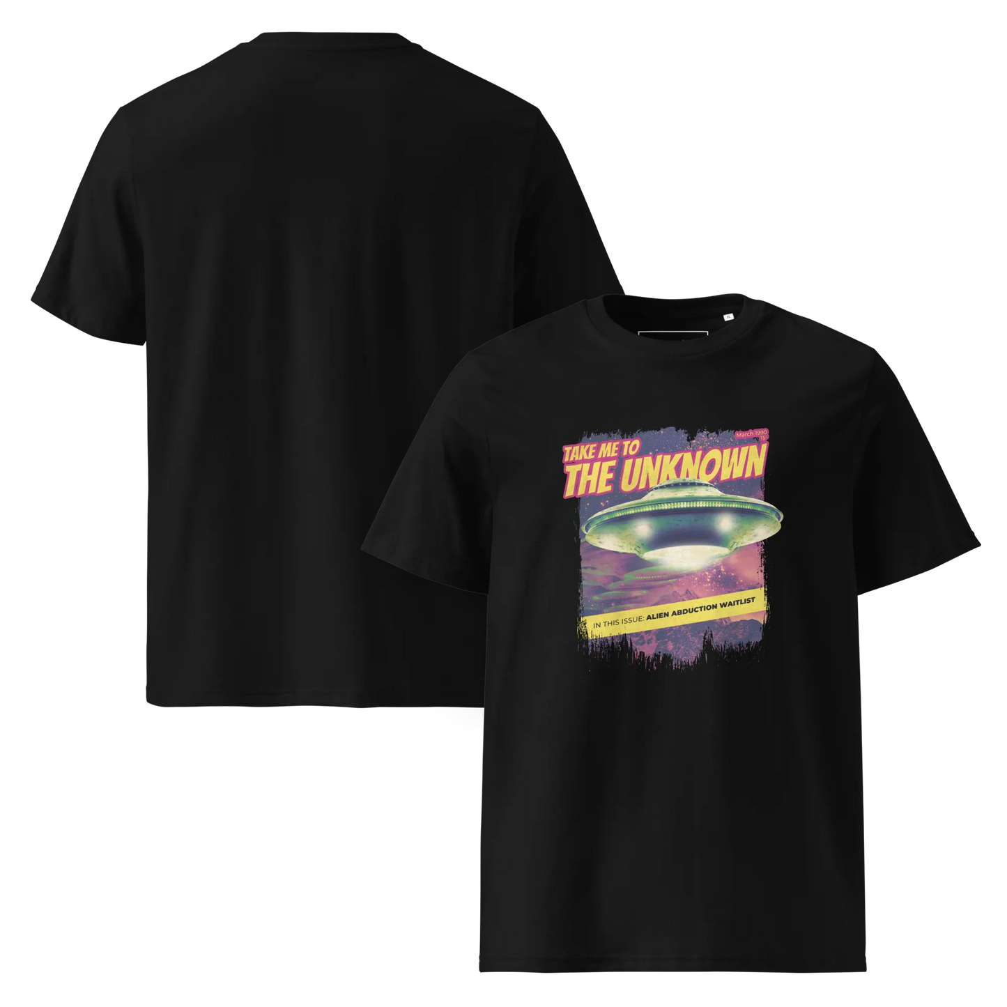 Take me to the Unknown – T-Shirt aus Bio Baumwolle