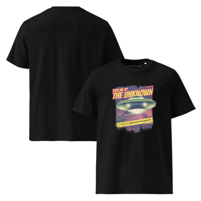 Take me to the Unknown – T-Shirt aus Bio Baumwolle