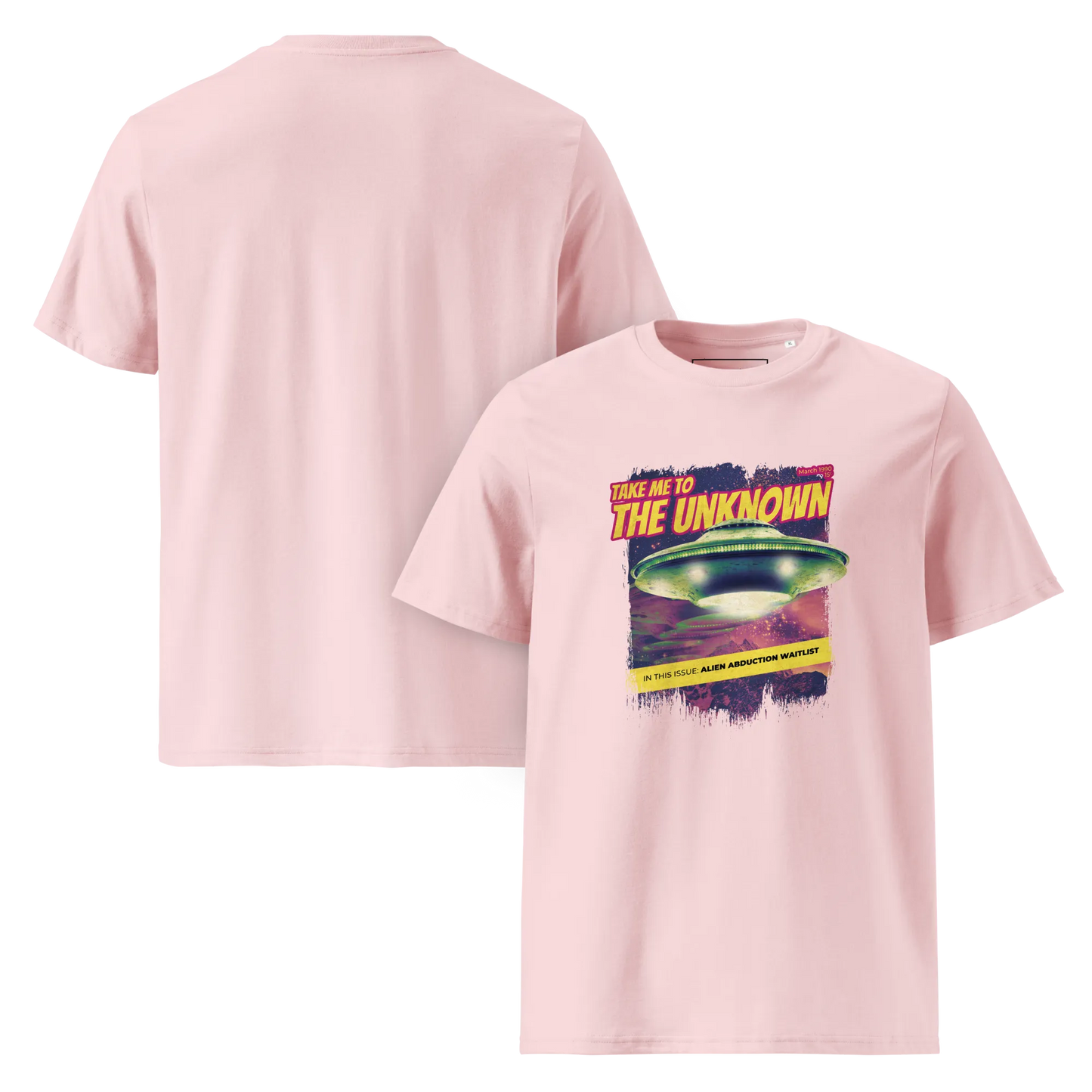 Take me to the Unknown – T-Shirt aus Bio Baumwolle