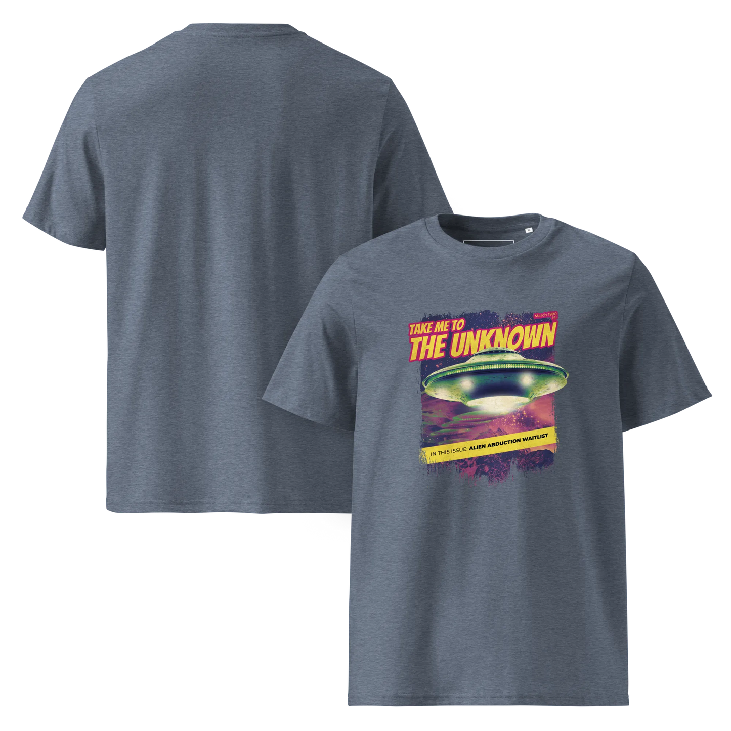 Take me to the Unknown – T-Shirt aus Bio Baumwolle