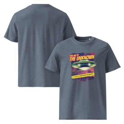 Take me to the Unknown – T-Shirt aus Bio Baumwolle