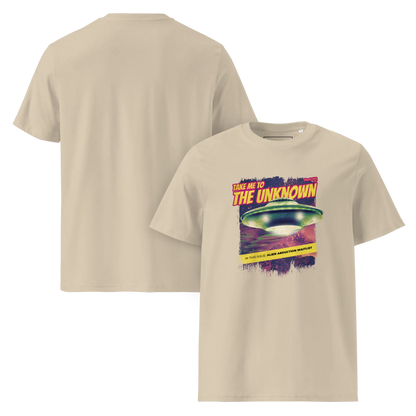 Take me to the Unknown – T-Shirt aus Bio Baumwolle