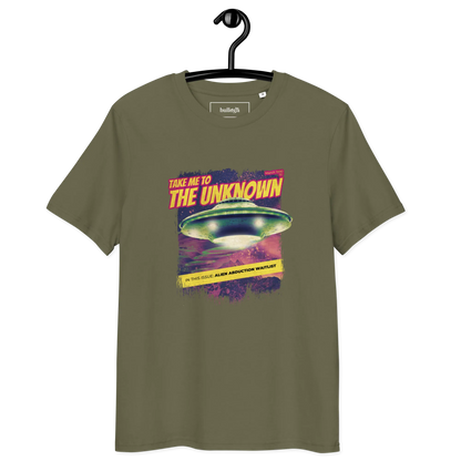 Take me to the Unknown – T-Shirt aus Bio Baumwolle