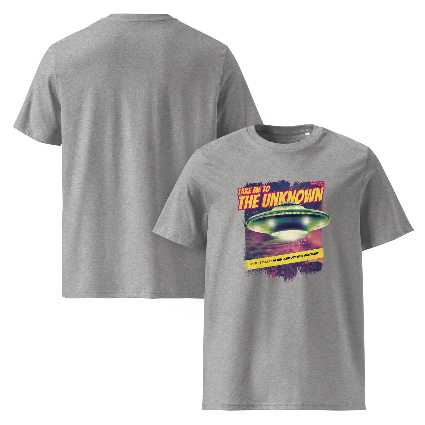 Take me to the Unknown – T-Shirt aus Bio Baumwolle