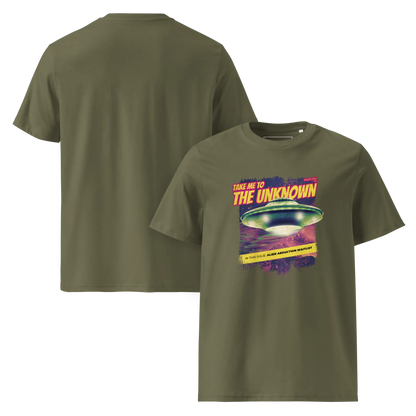 Take me to the Unknown – T-Shirt aus Bio Baumwolle