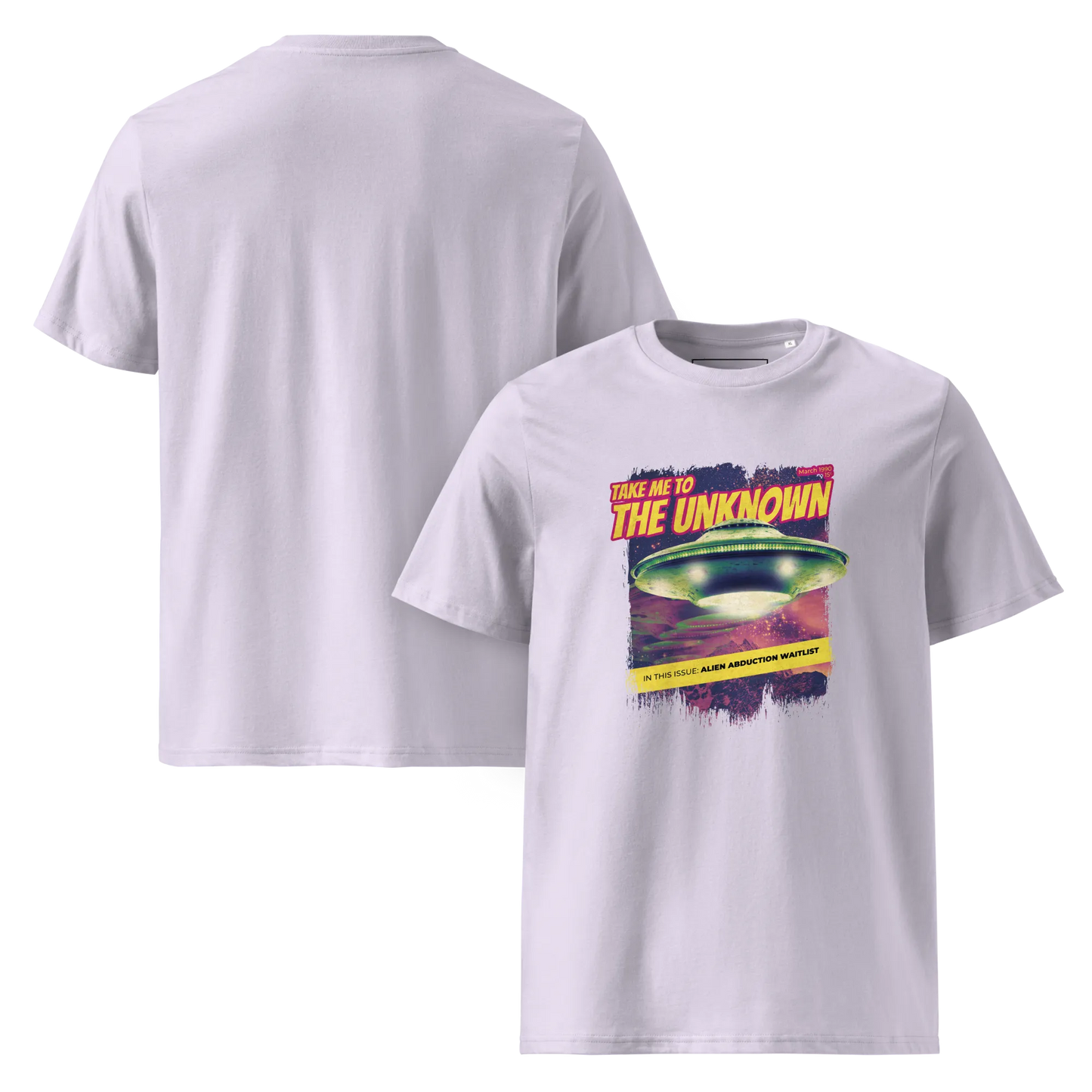 Take me to the Unknown – T-Shirt aus Bio Baumwolle