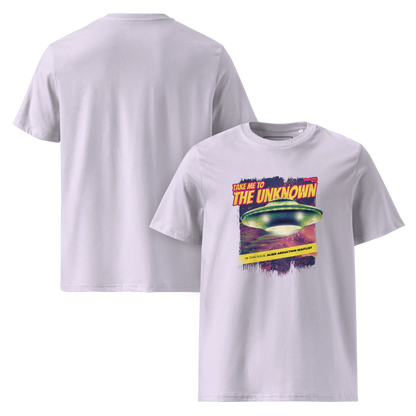 Take me to the Unknown – T-Shirt aus Bio Baumwolle