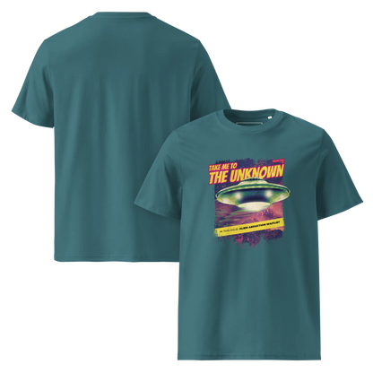 Take me to the Unknown – T-Shirt aus Bio Baumwolle