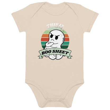 This is Boo Sheet: Bio Baumwoll Baby Body mit liebenswertem Geist – Der süße Blickfang für kleine Persönlichkeiten! - bullogh#