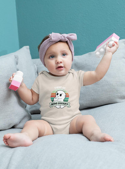 This is Boo Sheet: Bio Baumwoll Baby Body mit liebenswertem Geist – Der süße Blickfang für kleine Persönlichkeiten! - bullogh#