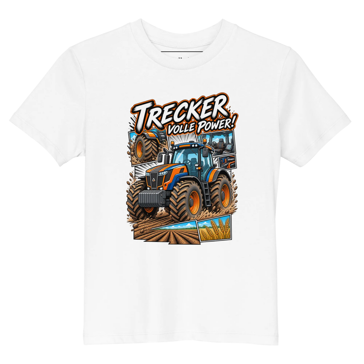 Trecker - Kinder T-Shirt aus Bio Baumwolle