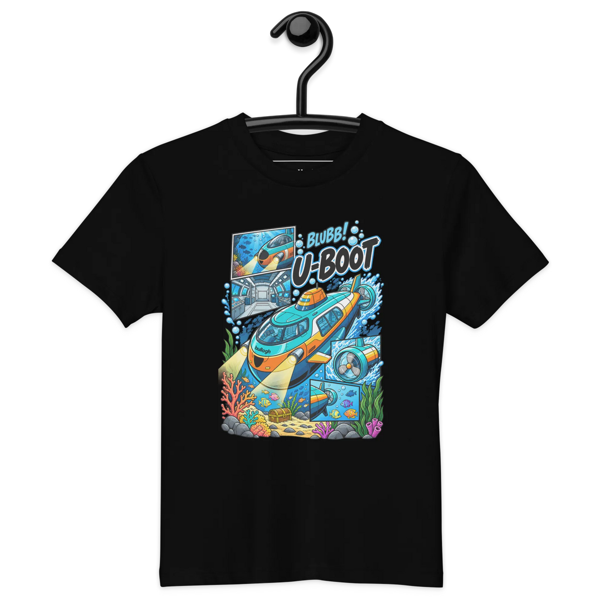 U Boot - Kinder T-Shirt aus Bio Baumwolle
