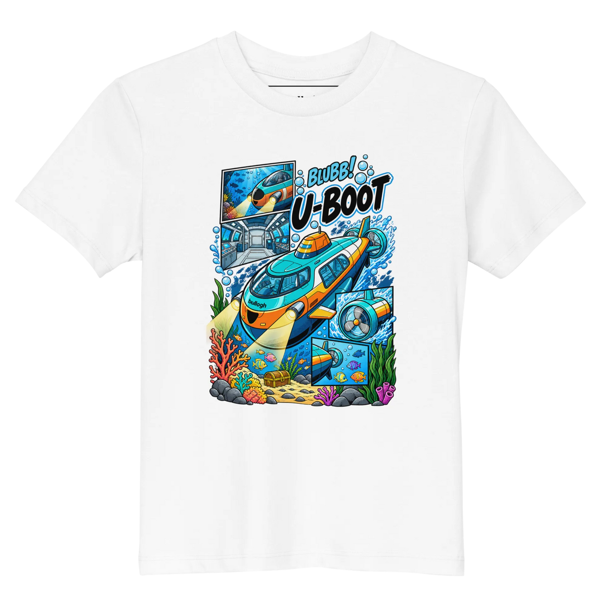 U Boot - Kinder T-Shirt aus Bio Baumwolle