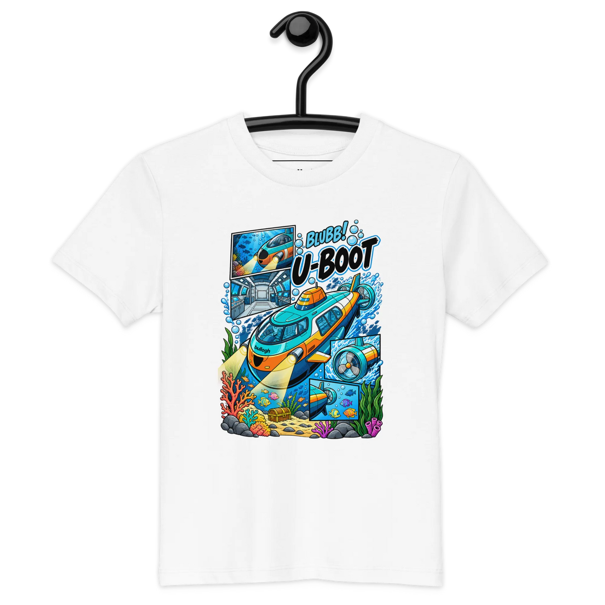 U Boot - Kinder T-Shirt aus Bio Baumwolle