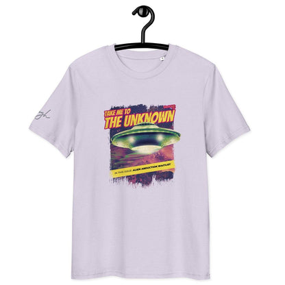 UFO T-Shirt aus Bio Baumwolle – „Take me to the Unknown“ für umweltbewusste Abenteuer - bullogh#