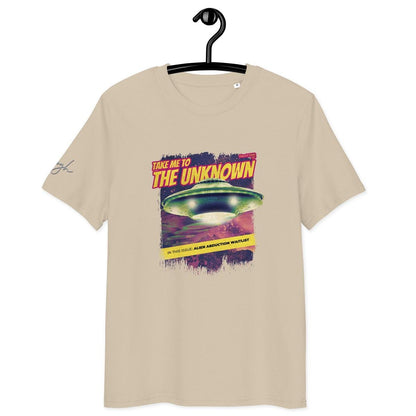 UFO T-Shirt aus Bio Baumwolle – „Take me to the Unknown“ für umweltbewusste Abenteuer - bullogh#