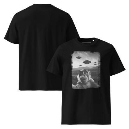 UFO Affe  – T-Shirt aus Bio Baumwolle
