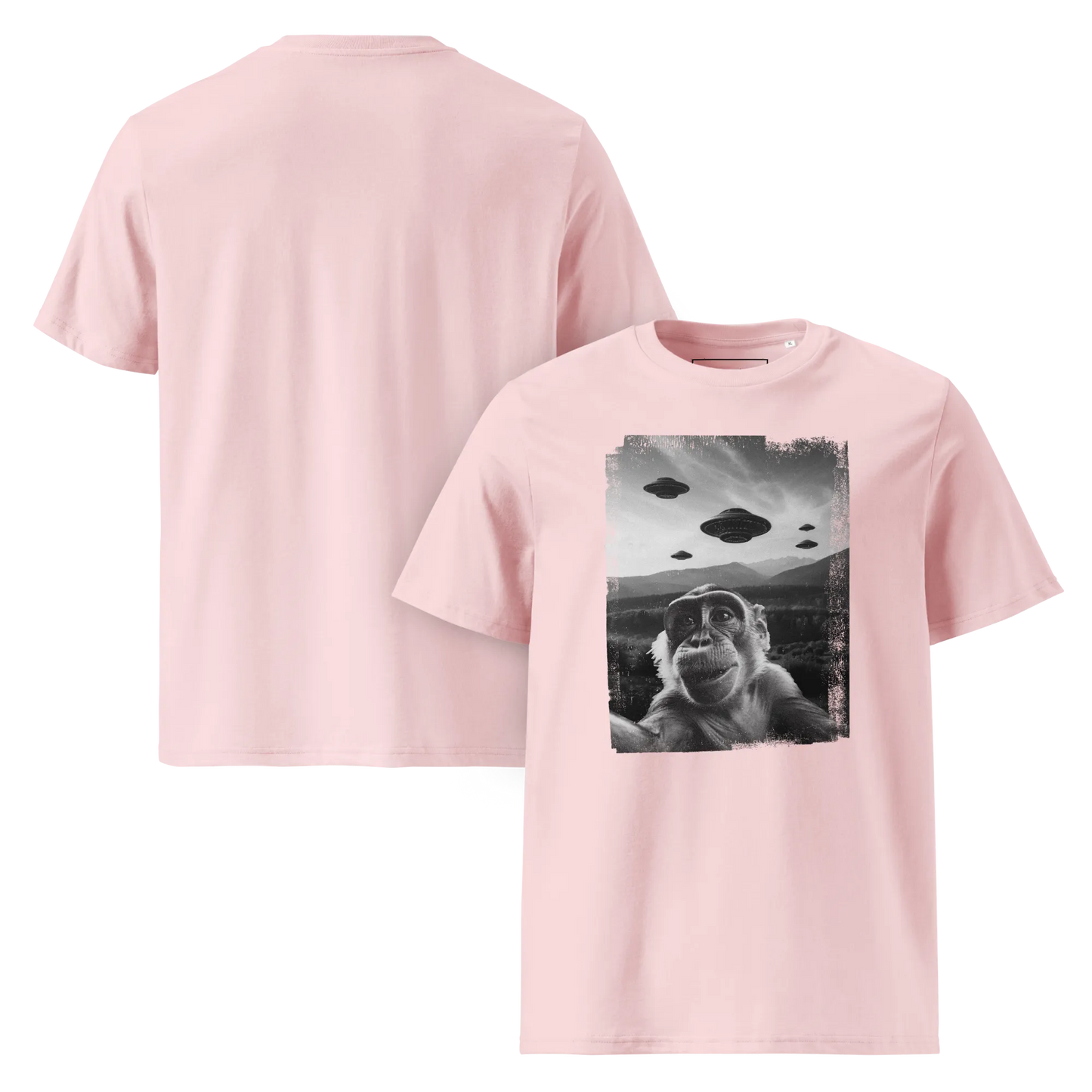 UFO Affe  – T-Shirt aus Bio Baumwolle