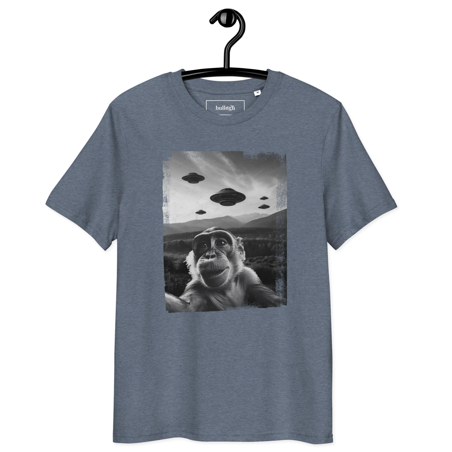 UFO Affe  – T-Shirt aus Bio Baumwolle