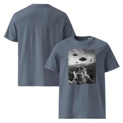 UFO Affe  – T-Shirt aus Bio Baumwolle