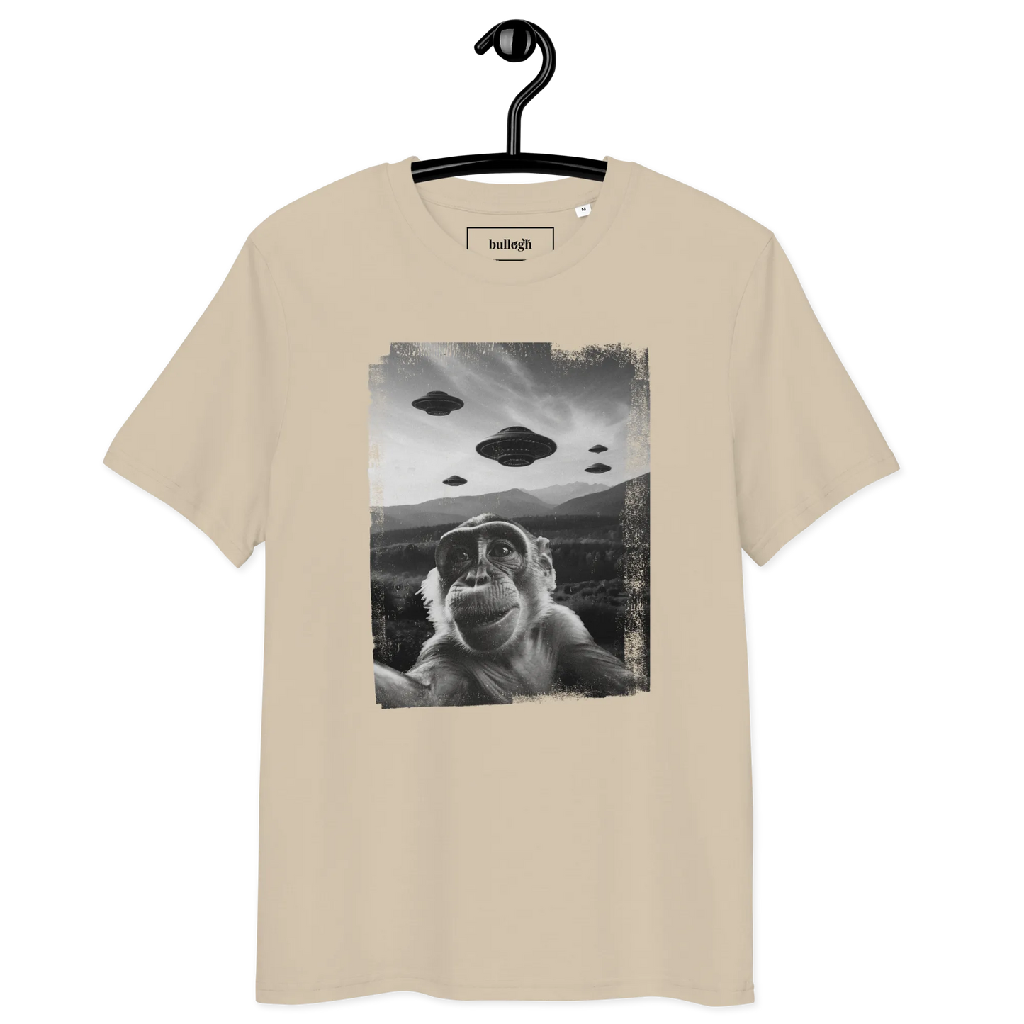 UFO Affe  – T-Shirt aus Bio Baumwolle