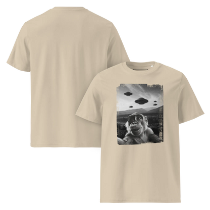 UFO Affe  – T-Shirt aus Bio Baumwolle