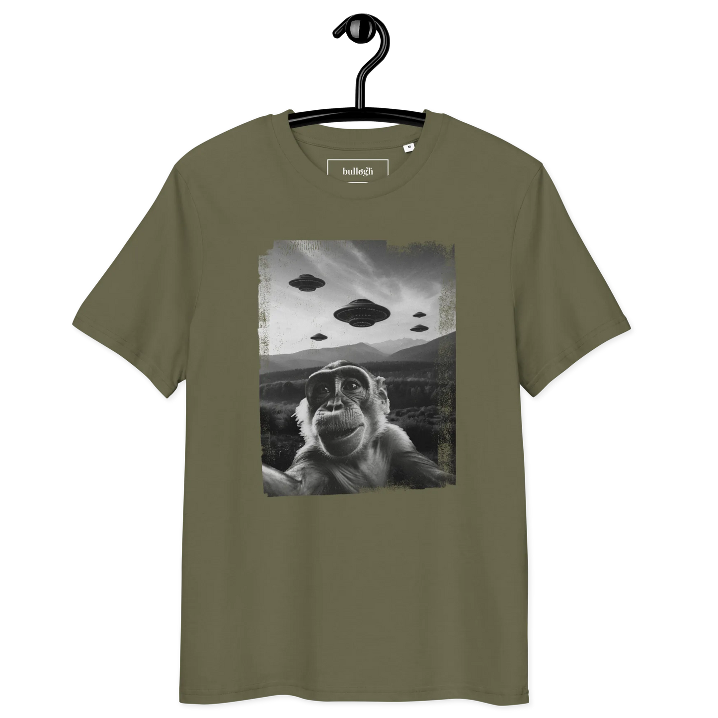 UFO Affe  – T-Shirt aus Bio Baumwolle