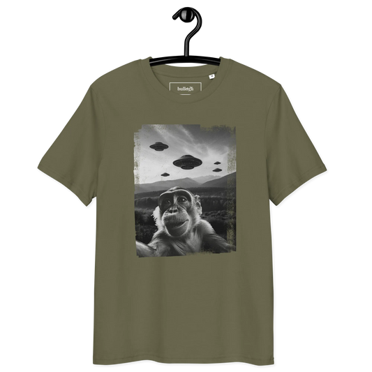 UFO Affe  – T-Shirt aus Bio Baumwolle