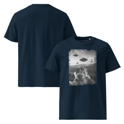 UFO Affe  – T-Shirt aus Bio Baumwolle