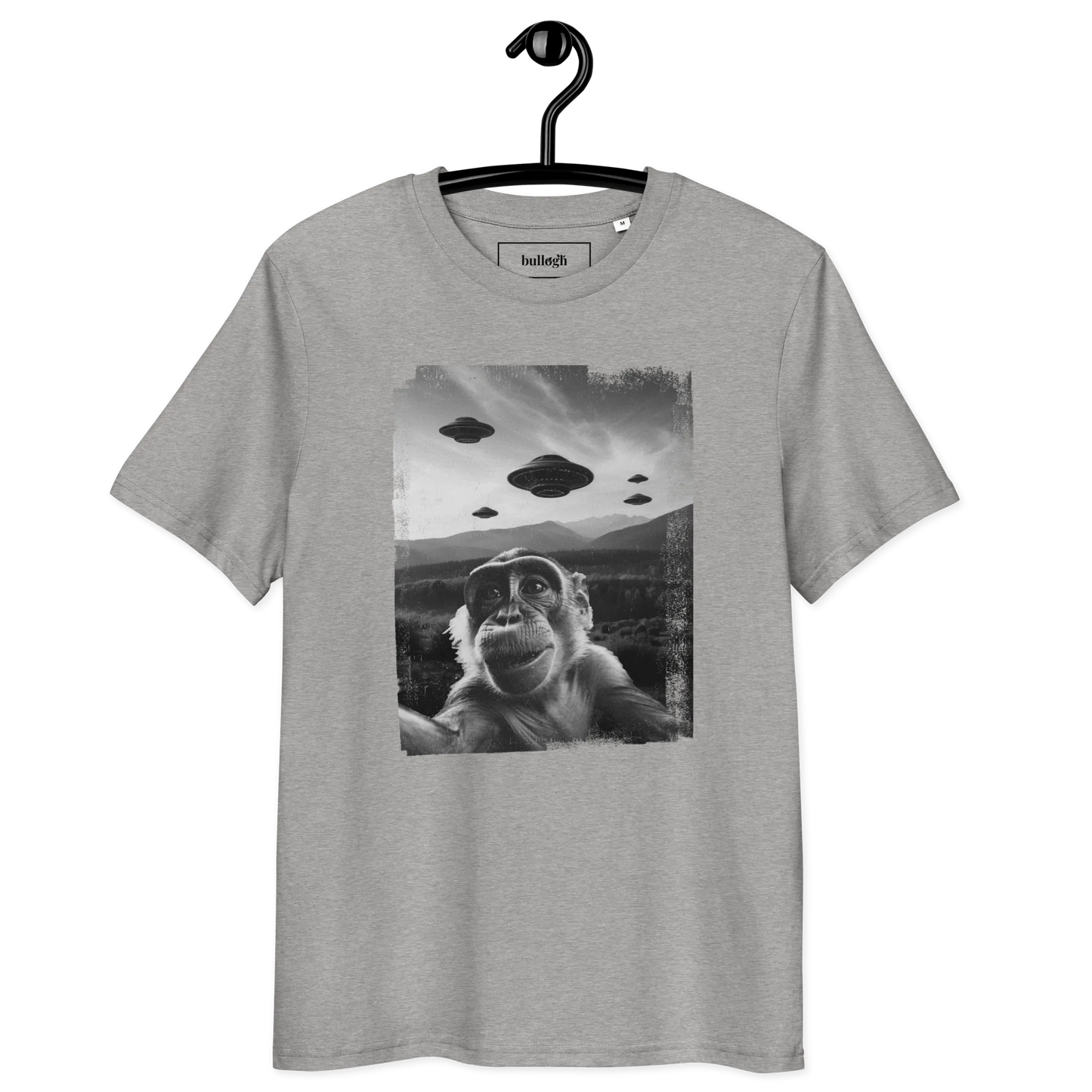 UFO Affe  – T-Shirt aus Bio Baumwolle