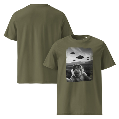 UFO Affe  – T-Shirt aus Bio Baumwolle