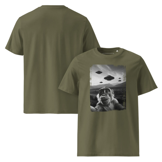 UFO Affe  – T-Shirt aus Bio Baumwolle