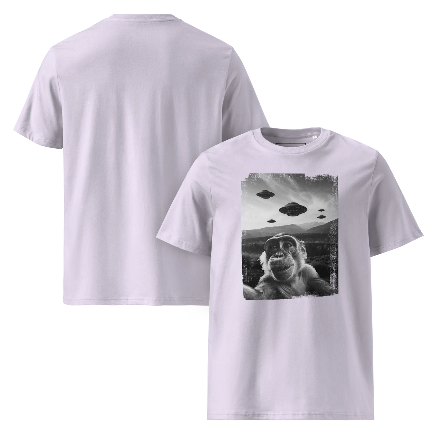 UFO Affe  – T-Shirt aus Bio Baumwolle