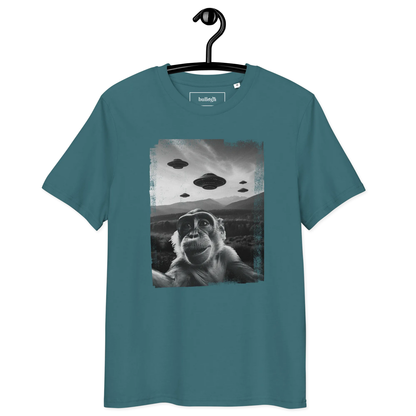 UFO Affe  – T-Shirt aus Bio Baumwolle