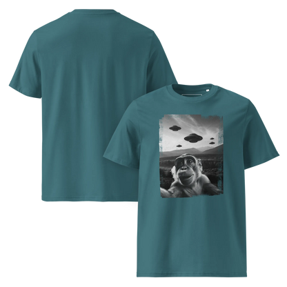 UFO Affe  – T-Shirt aus Bio Baumwolle