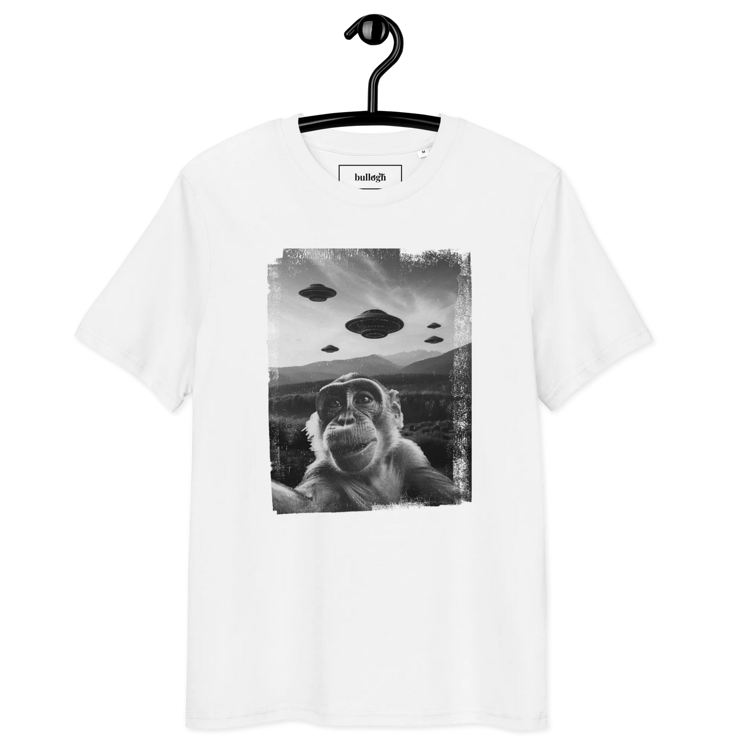 UFO Affe  – T-Shirt aus Bio Baumwolle